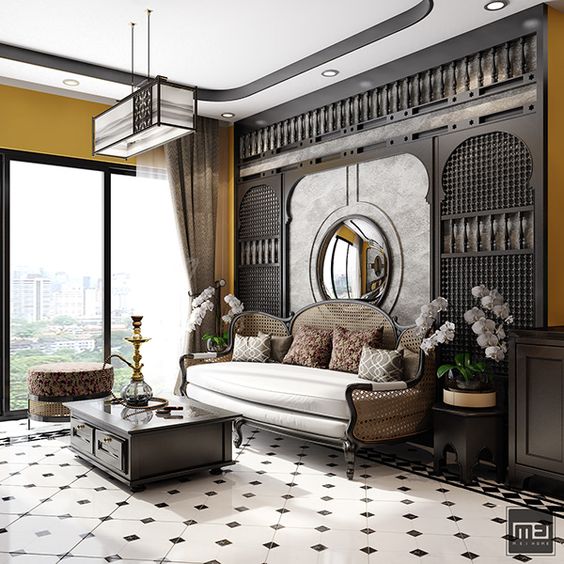 Hoa văn hoạ tiết phong cách Indochine
