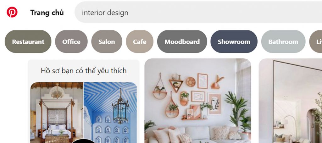 Hệ thống tag gợi ý mỗi khi bạn tìm kiếm một từ khoá nào đó
