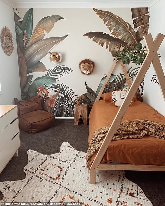 Phòng ngủ đơn giản phong cách Tarzan