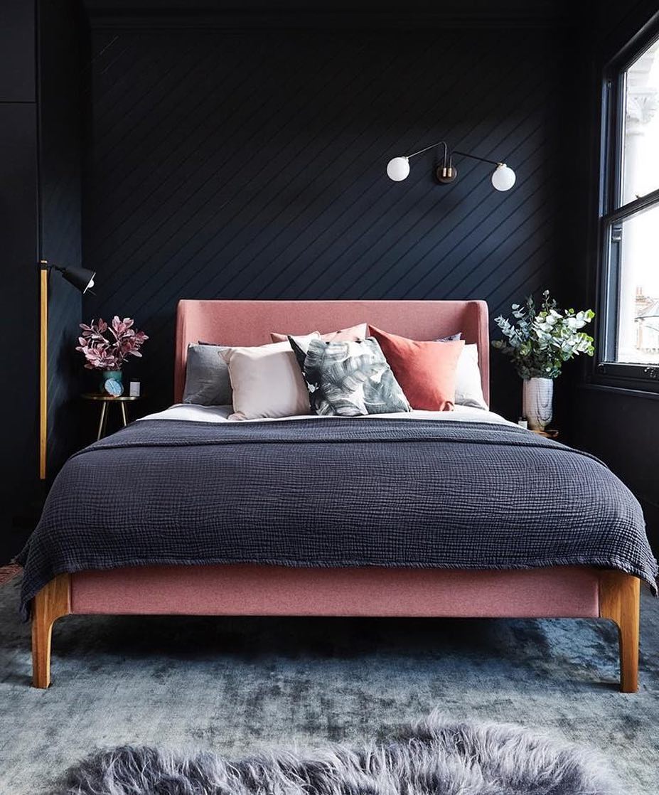 29 Mẫu thiết kế phòng ngủ màu đen đẹp hiện đại sang trọng  An Lộc