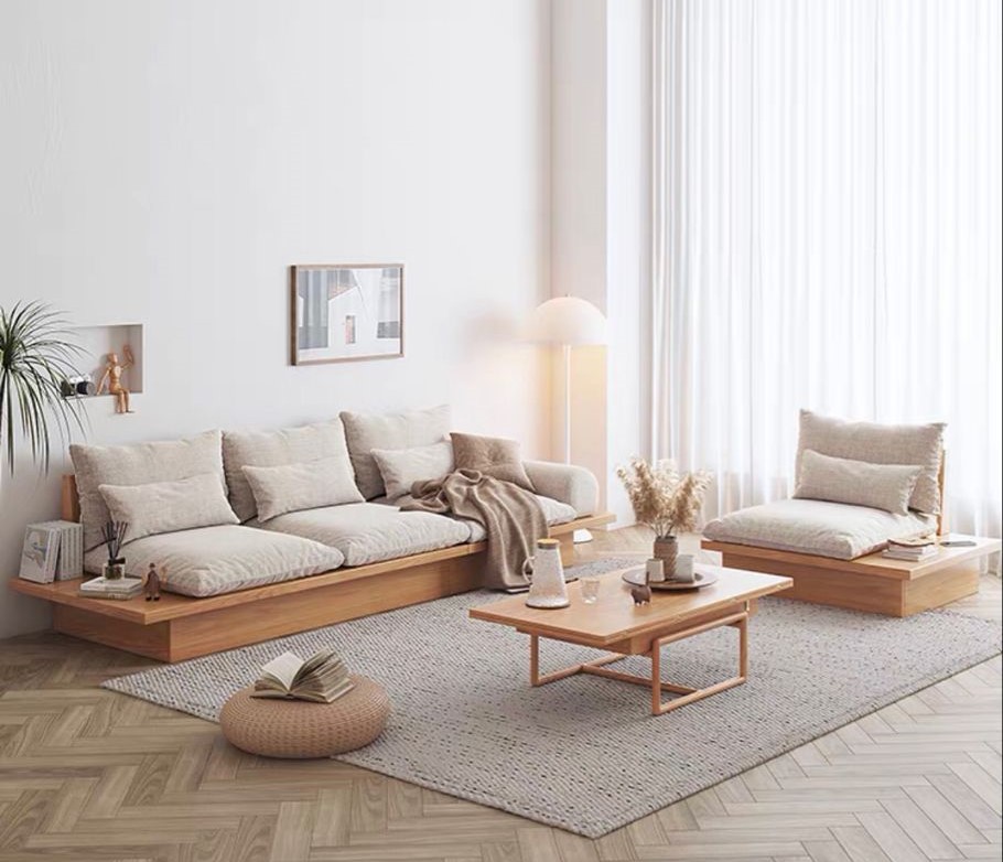 mẫu sofa gỗ phòng khách đẹp