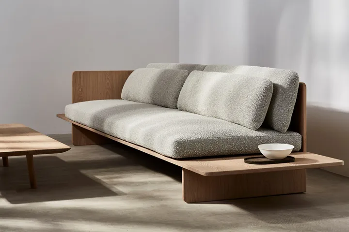 Mẫu sofa gỗ phòng khách đẹp hiện đại