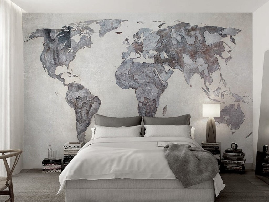 Một mẫu giấy dán tường đẹp sẽ thay đổi hoàn toàn diện mạo phòng ngủ