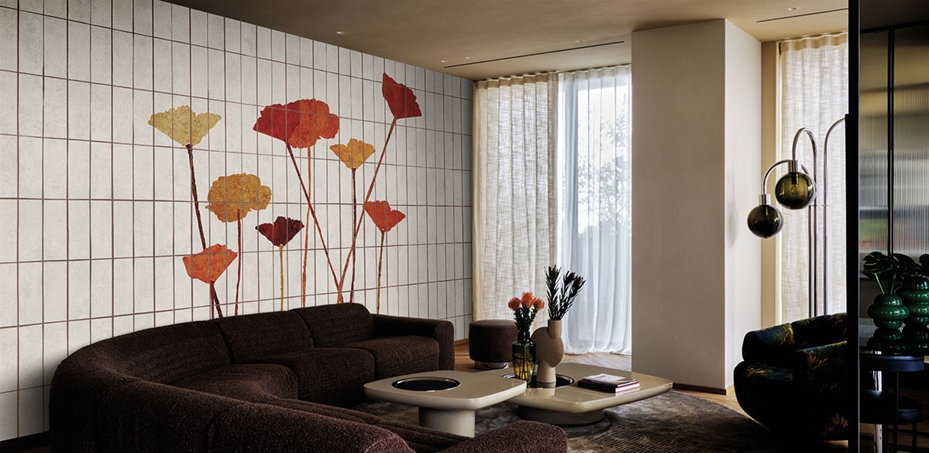 giấy dán tường phòng khách hiện đại, đơn giản, dễ dùng