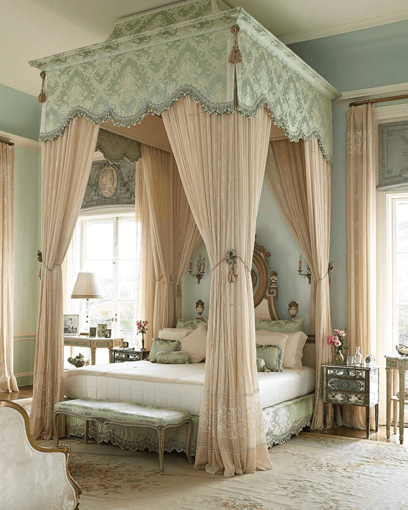 Phong cách thiết kế phòng ngủ hoàng gia