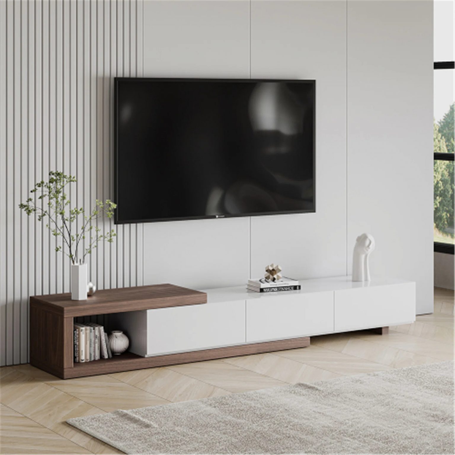 KỆ TIVI TREO TƯỜNG - 100 MẪU KỆ ĐẸP DẪN ĐẦU XU HƯỚNG HIỆN NAY