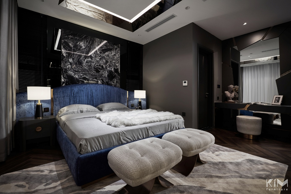 thiết kế phòng ngủ đẹp sang trọng