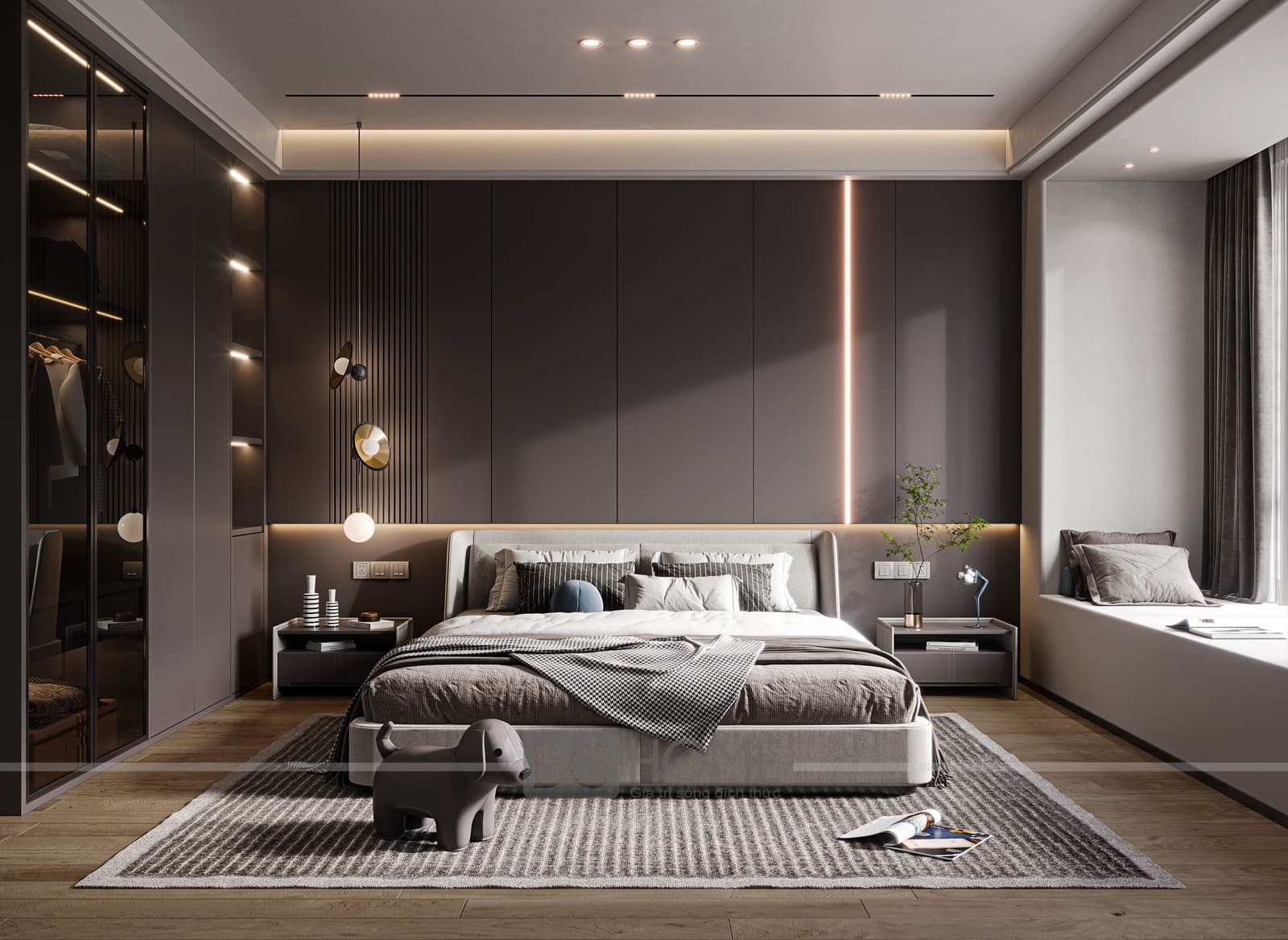 thiết kế phòng ngủ đơn giản