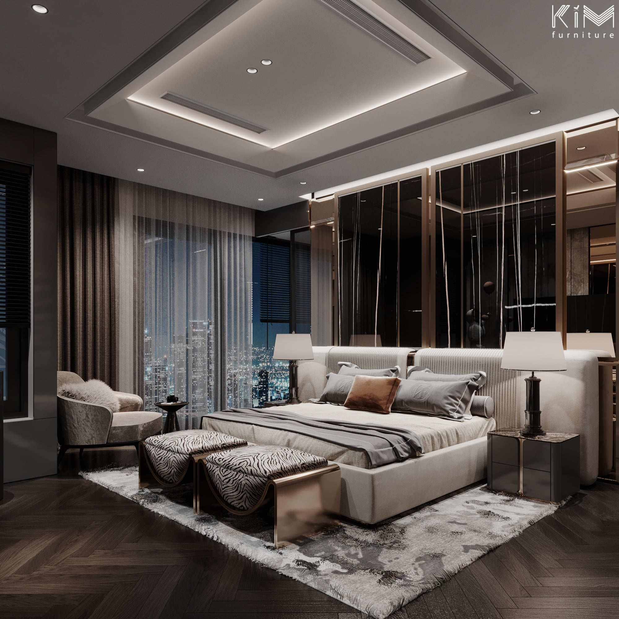 thiết kế nội thất phòng ngủ