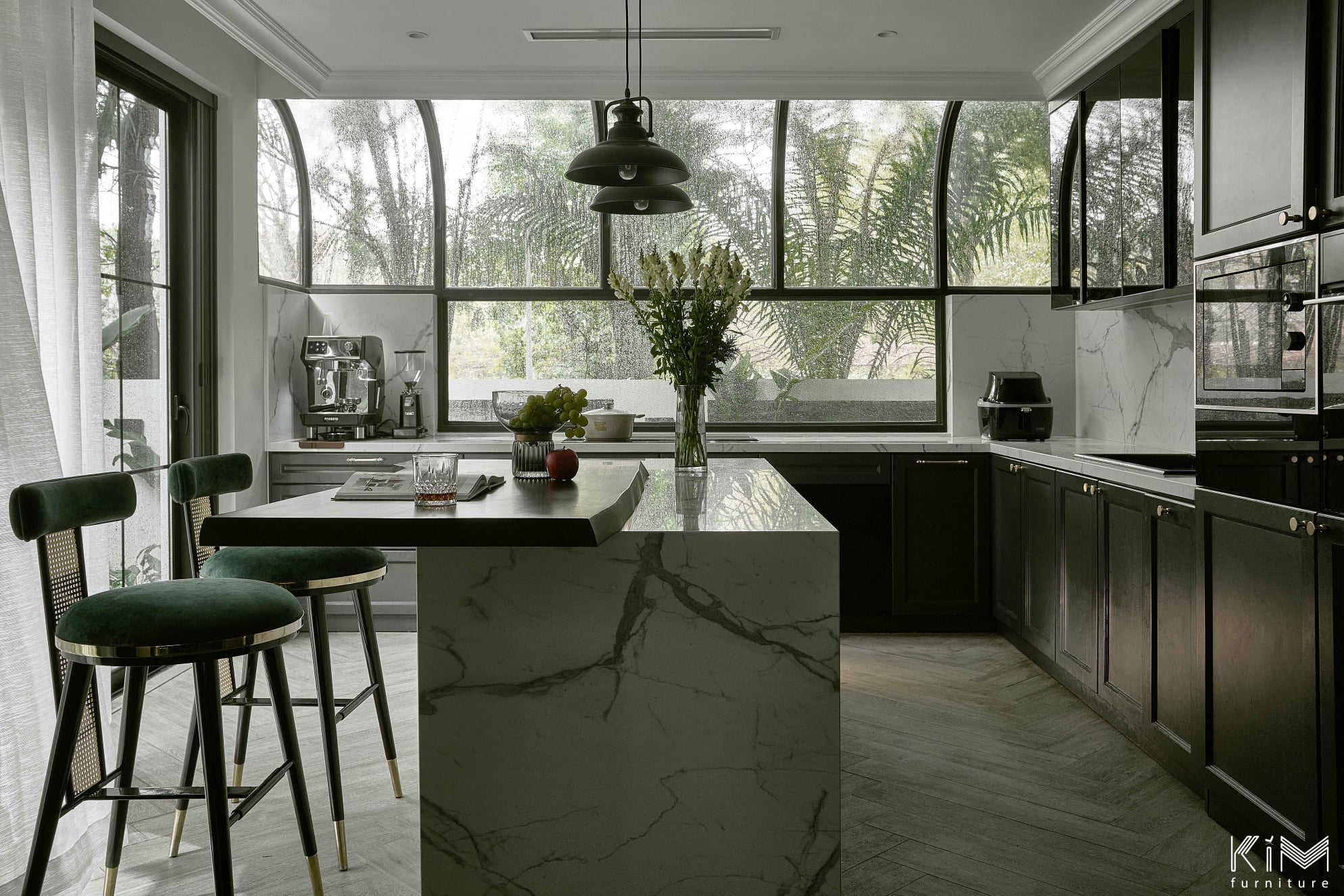 thiết kế phòng bếp hiện đại