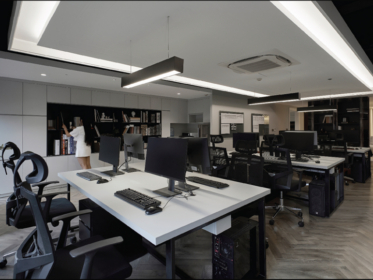 thiết kế văn phòng không gian mở