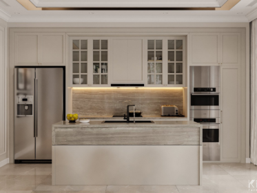 thiết kế phòng bếp hiện đại