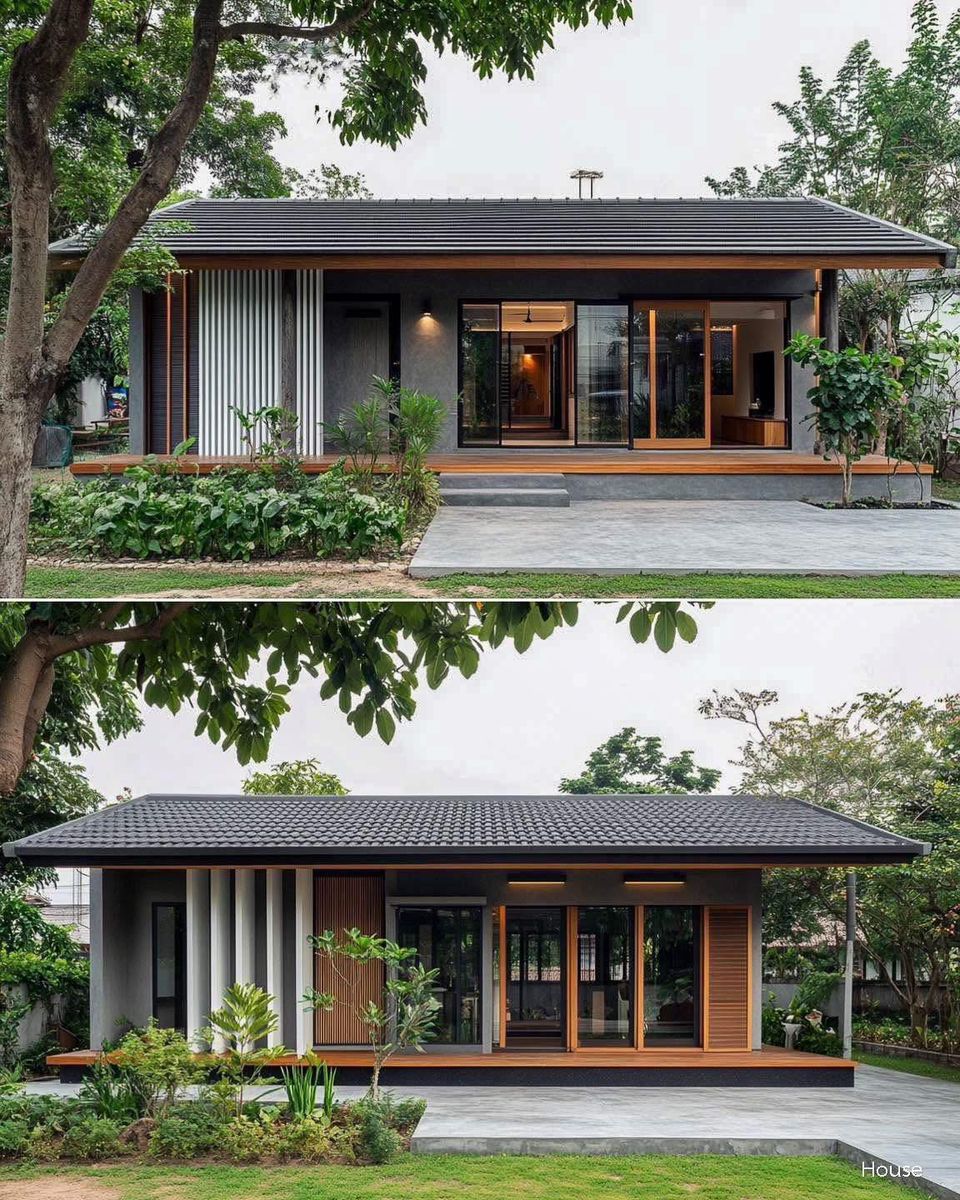nhà cấp 4 đẹp