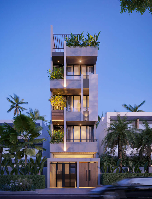 thiết kế nhà phố