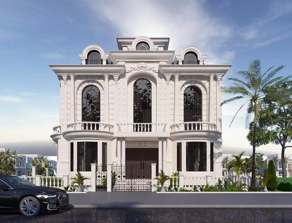 thiết kế biệt thự tân cổ điển