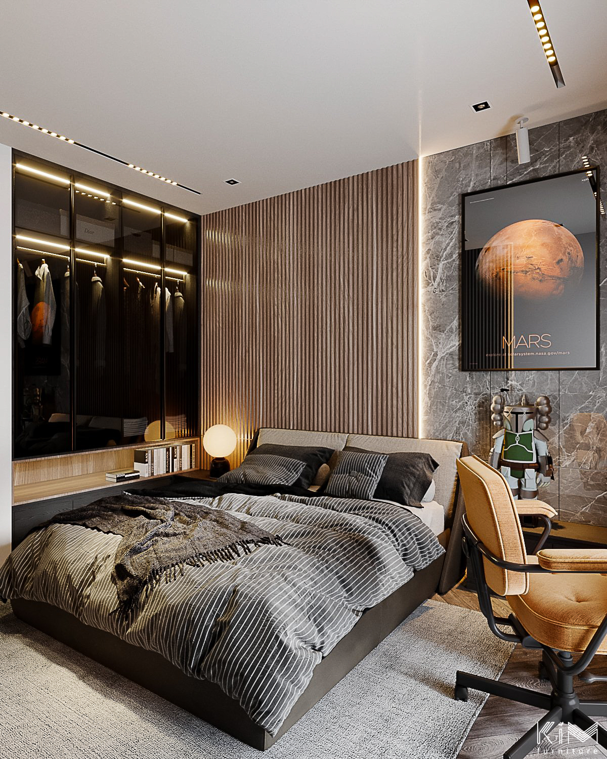 phòng ngủ hiện đại