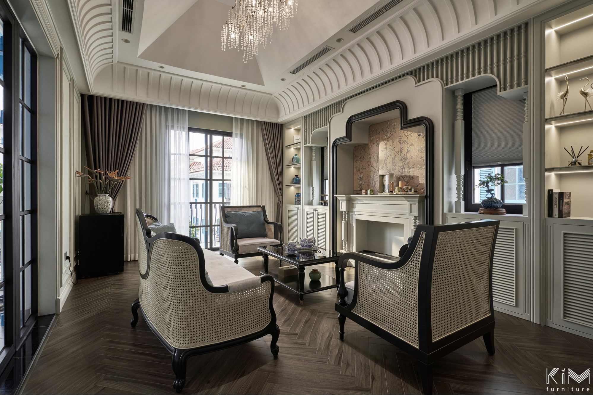 thiết kế nội thất biệt thự cao câp