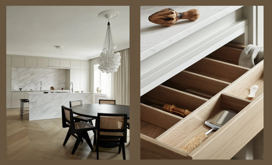 thiết kế bếp hiện đại