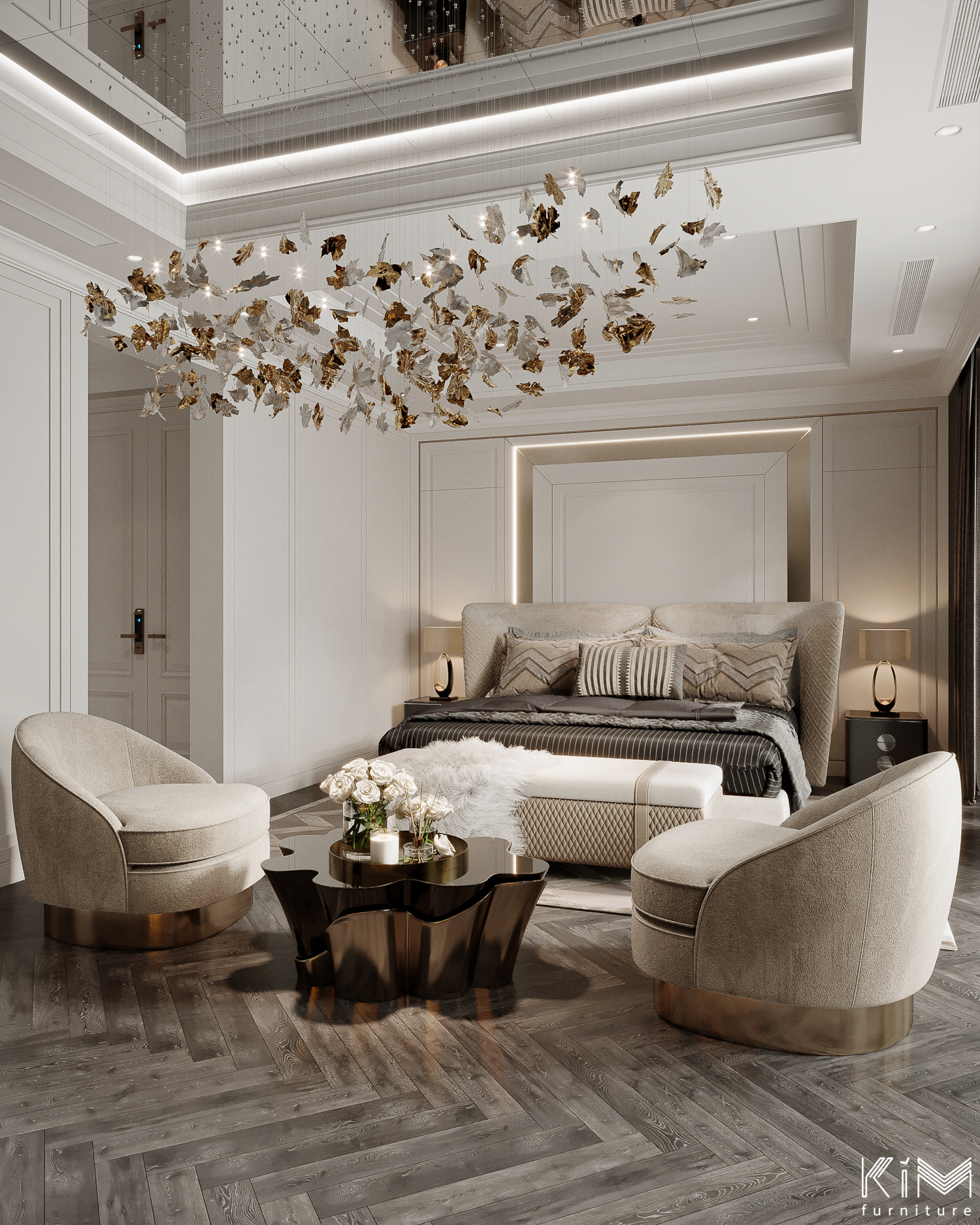 thiết kế nội thất phòng ngủ