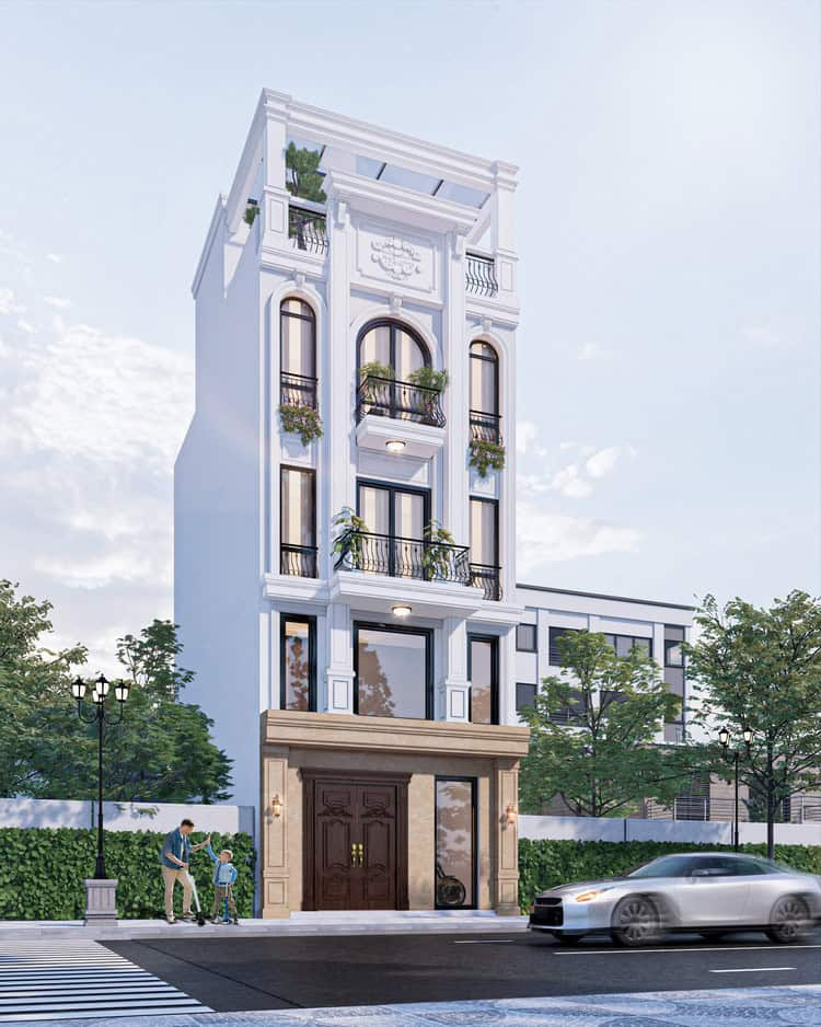thiết kế nhà phố