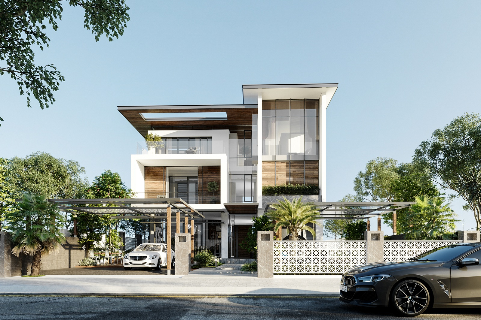 mẫu thiết kế biệt thự đẹp