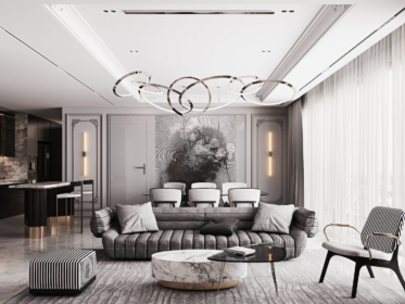 thiết kế thi công nội thất chung cư