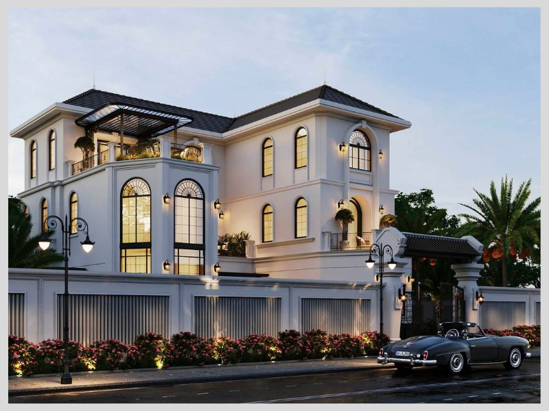mẫu thiết kế biệt thự đẹp