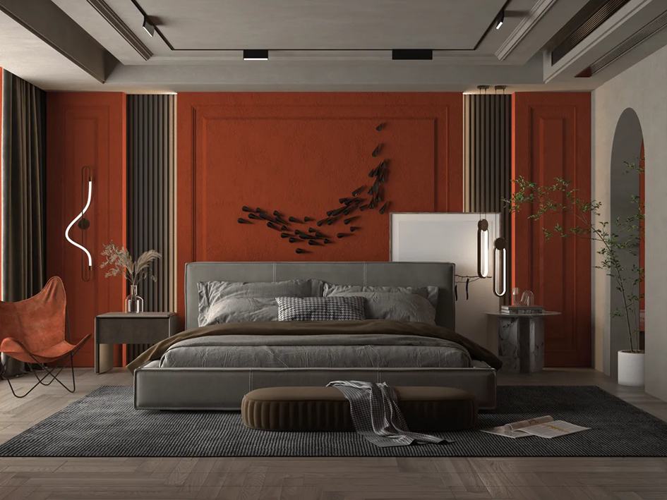 thiết kế phòng ngủ đẹp sang trọng