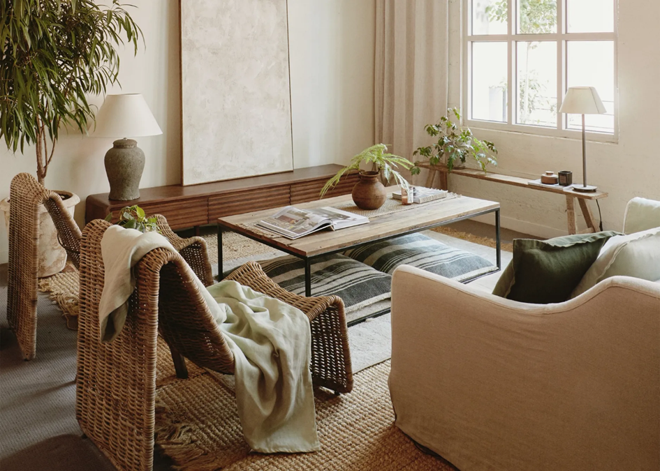 nhà phong cách wabi sabi