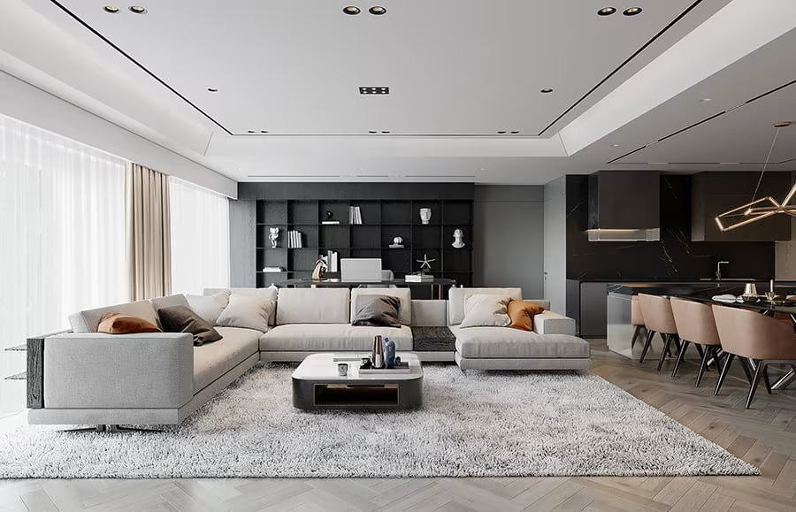 phòng khách đẹp đơn giản