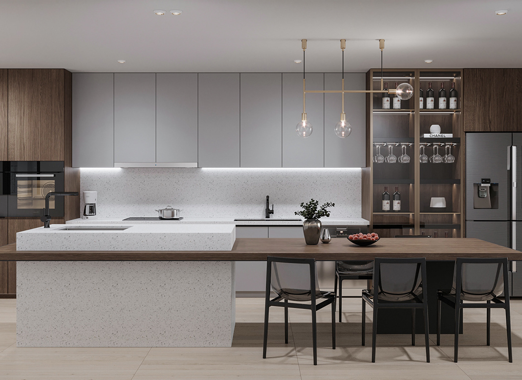 thiết kế bếp đẹp