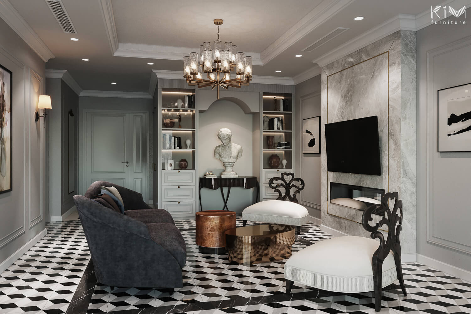 nội thất cổ điển