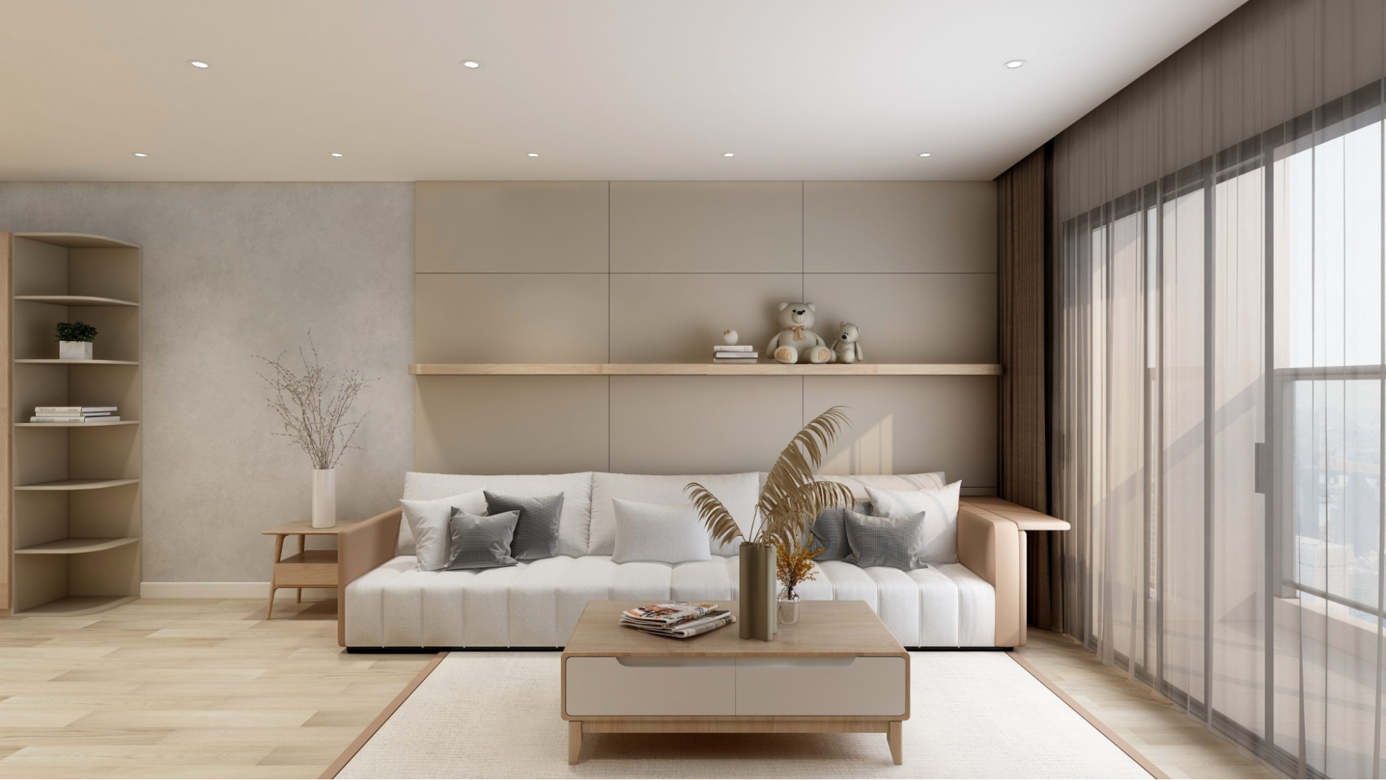 phòng khách đẹp đơn giản