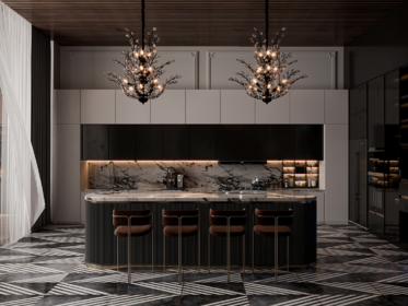 thiết kế nội thất phòng bếp