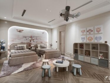 thiết kế phòng ngủ cho bé