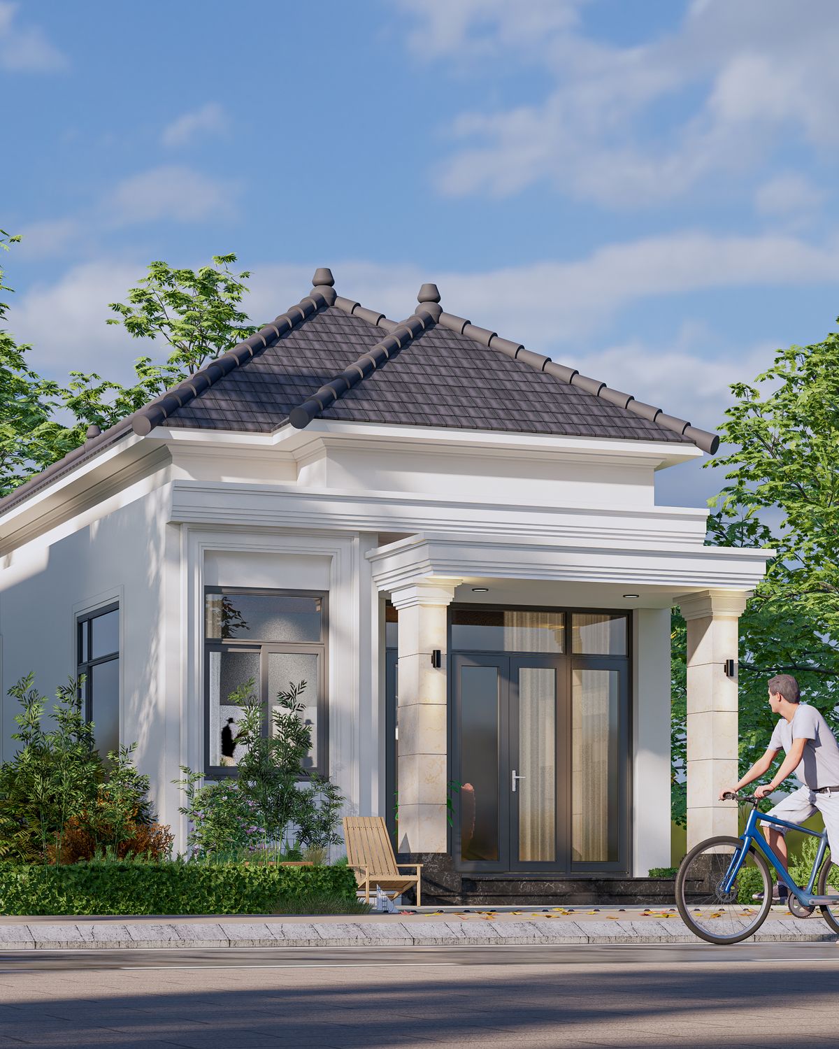 mẫu nhà ống đẹp cấp 4