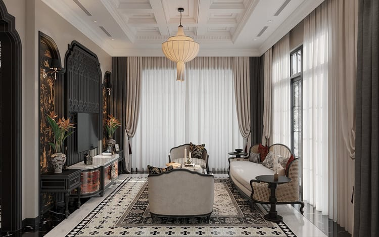 nội thất indochine