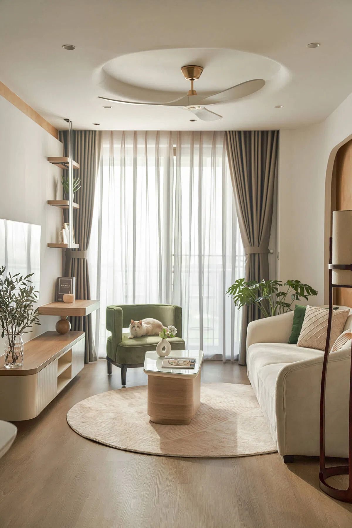 thiết kế căn hộ dịch vụ