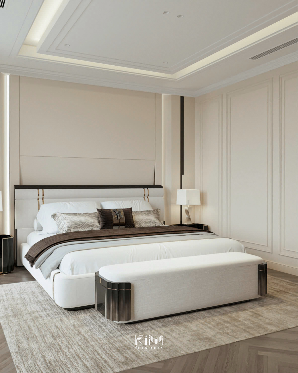 thiết kế nội thất chung cư 2 phòng ngủ