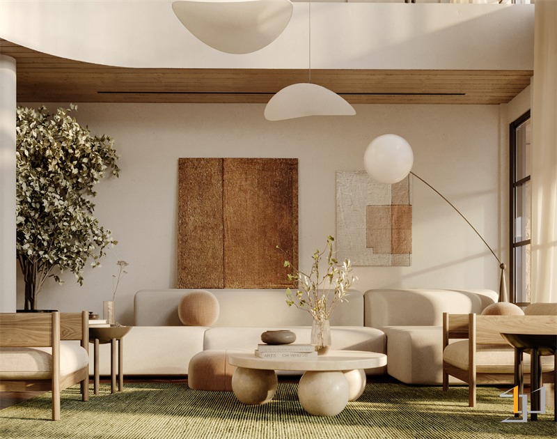 nhà phong cách wabi sabi