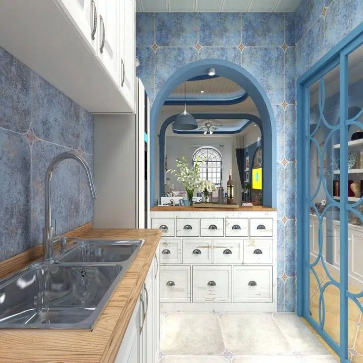 phong cách thiết kế địa trung hải