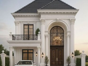 biệt thự tân cổ điển 2 tầng đẹp