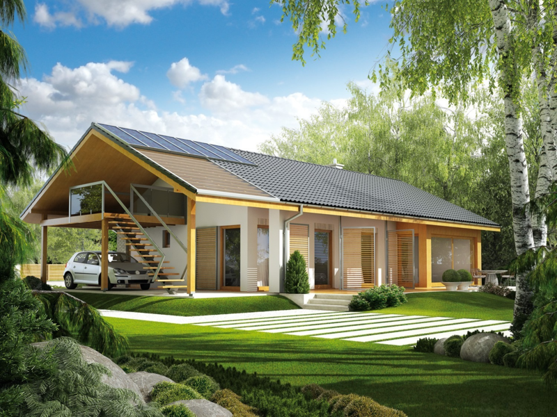 mẫu nhà 3 gian hiện đại