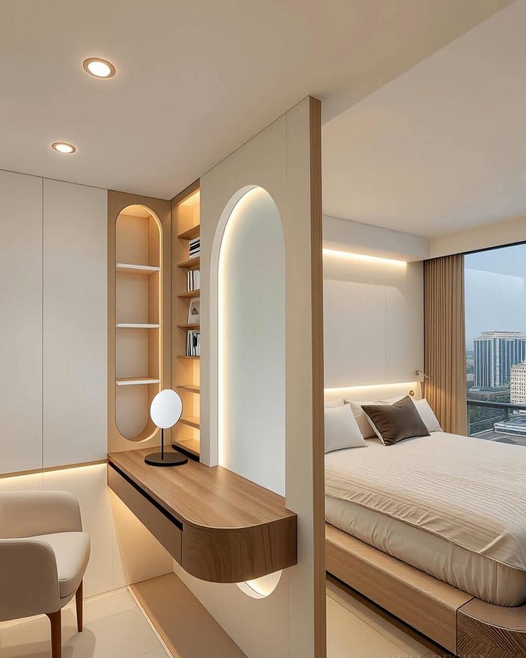 thiết kế căn hộ dịch vụ