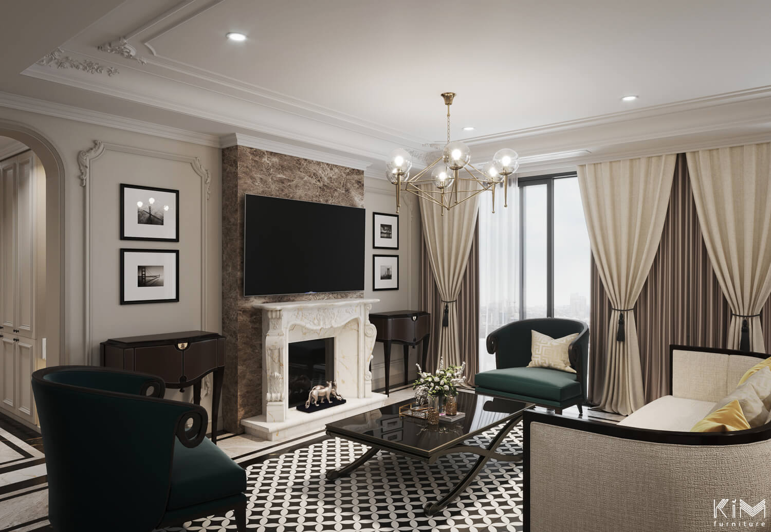 các phong cách thiết kế nội thất chung cư