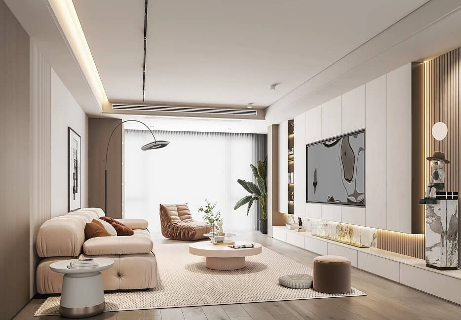 phòng khách đẹp đơn giản