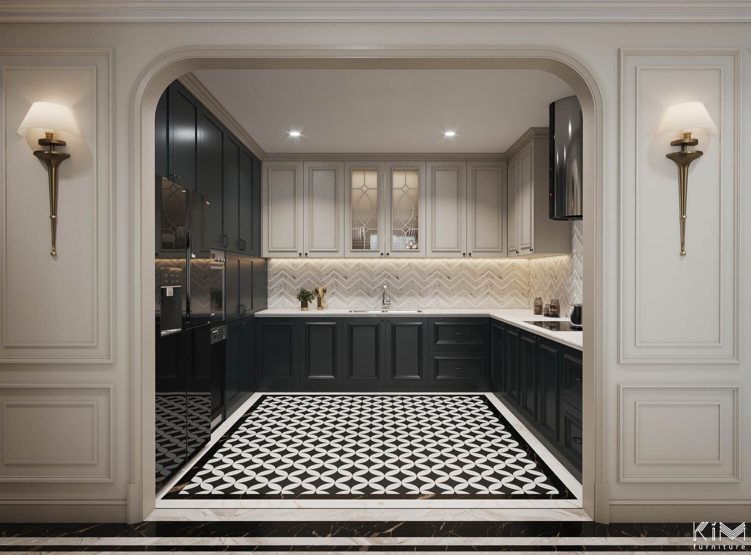 thiết kế bếp đẹp