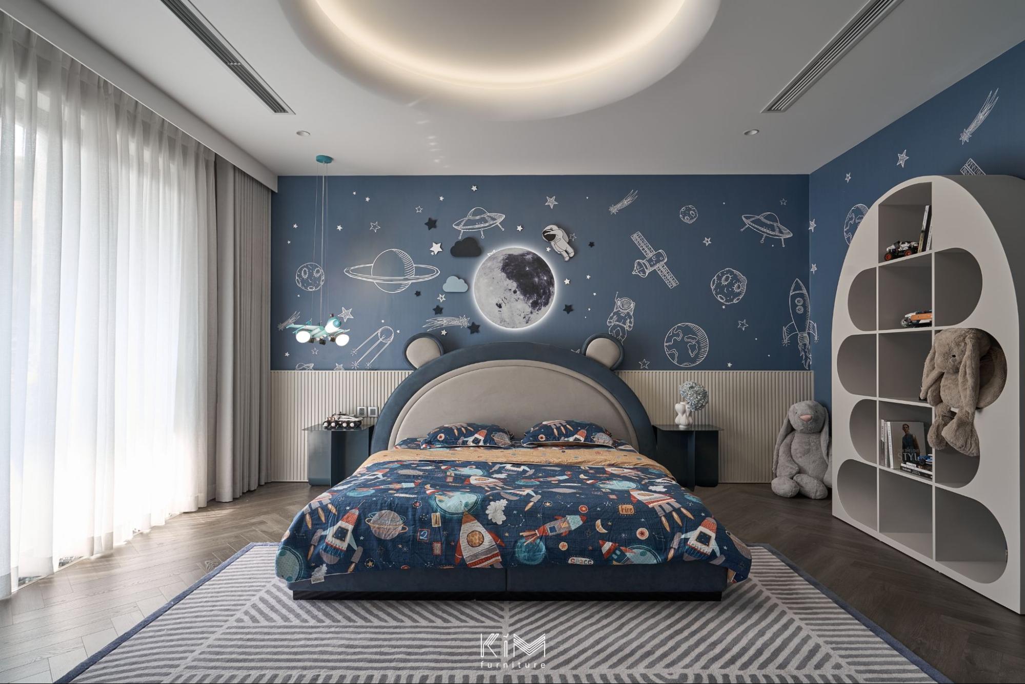 thiết kế phòng ngủ cho bé