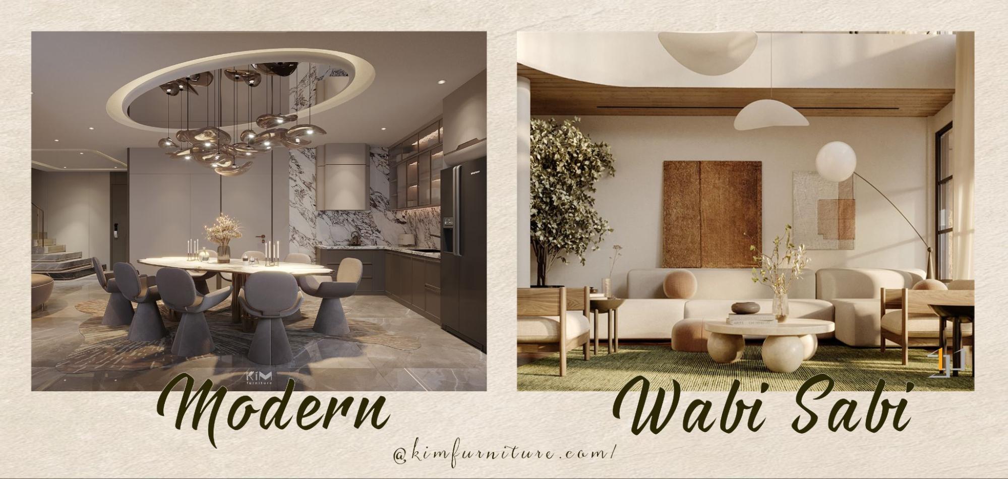 thiết kế wabi sabi