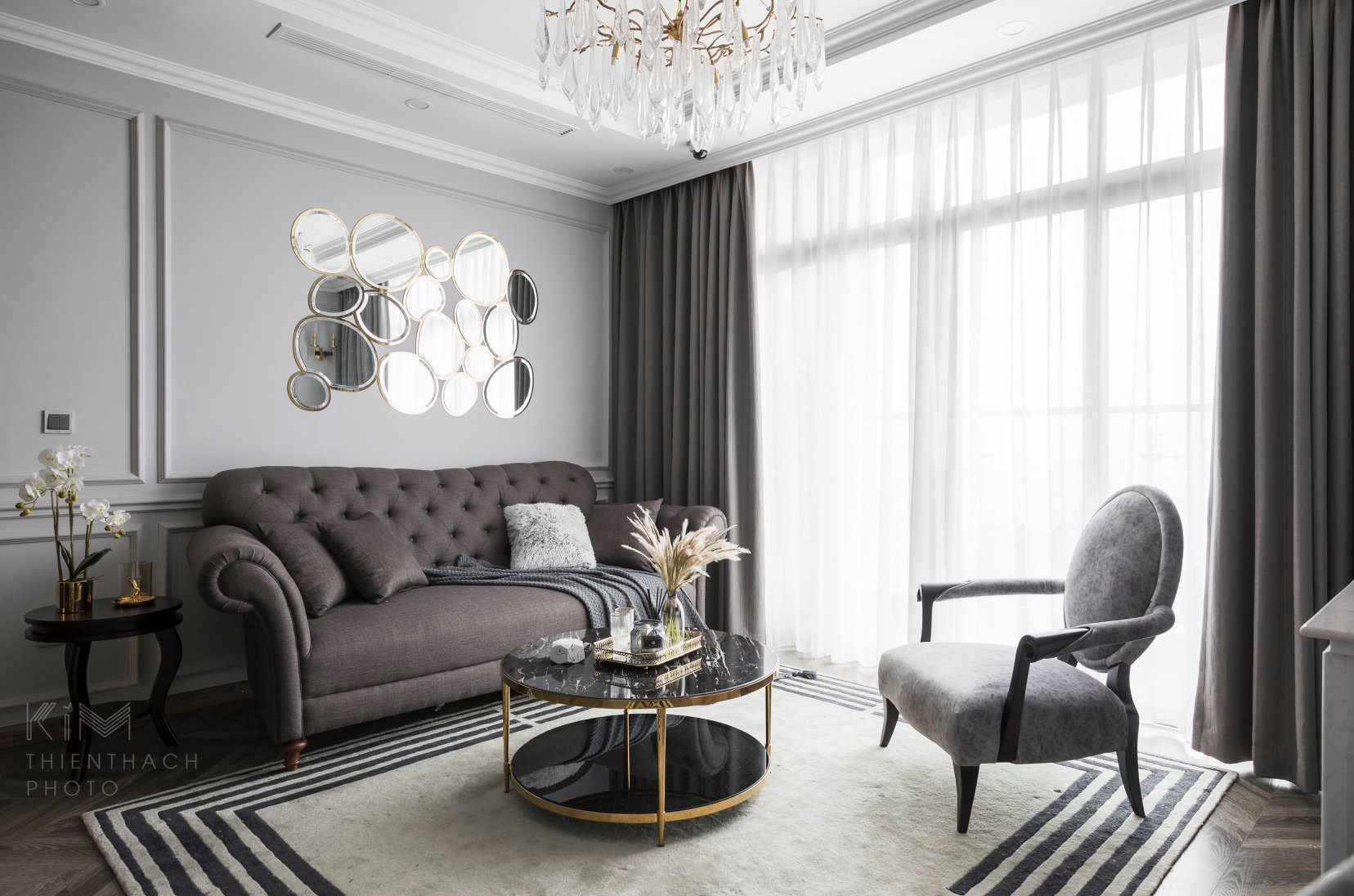 thiết kế nội thất chung cư tân cổ điển